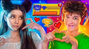 ЭЛИЗЗИ ТЕПЕРЬ СО МНОЙ😱 ВМЕСТЕ ПУШИМ 300К КУБКОВ В БРАВЛ СТАРС! 🏆