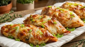 Нашла новый способ готовить куриную грудку! Сочный шницель с грибами и сыром