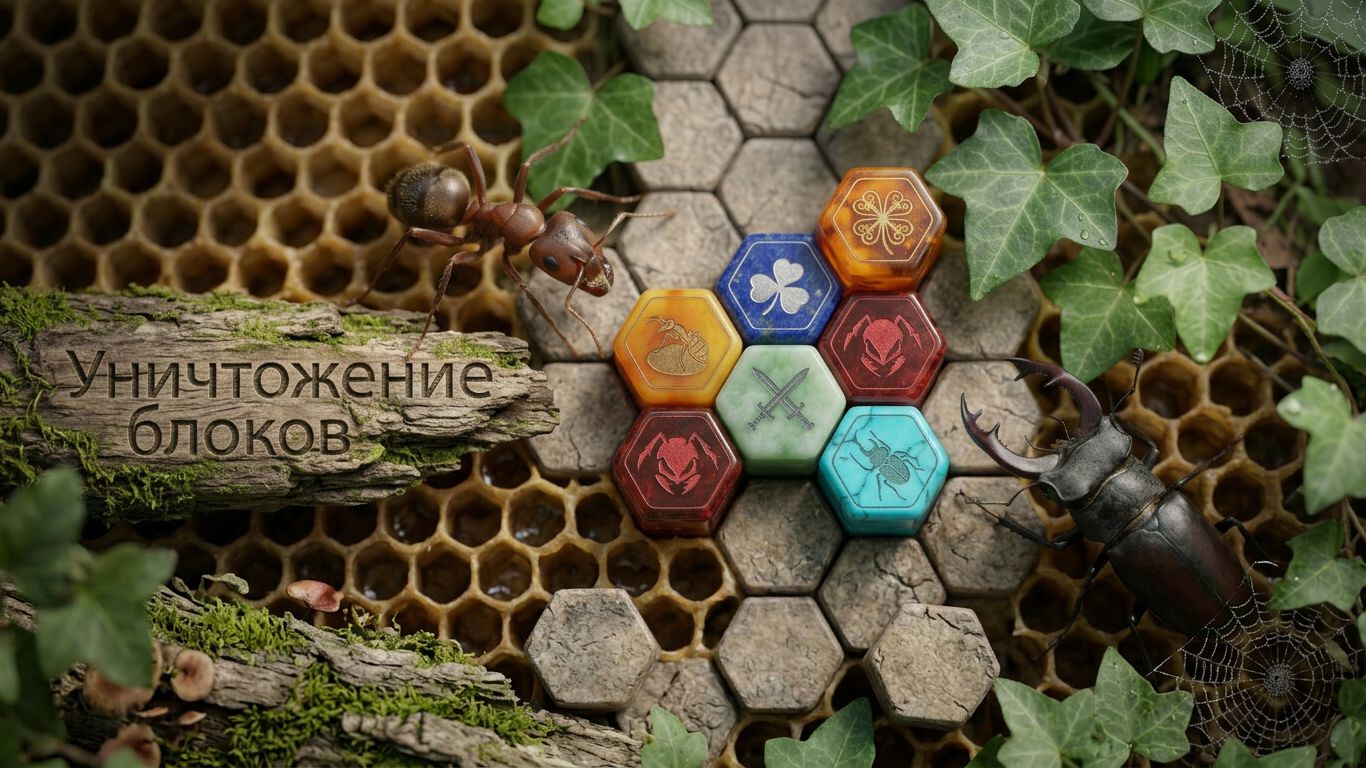 Ant Legion  MiniGamer  - событие «Уничтожение блоков»