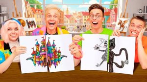 ВДВОЕМ ОДИН РИСУНОК — ЧЕЛЛЕНДЖ!