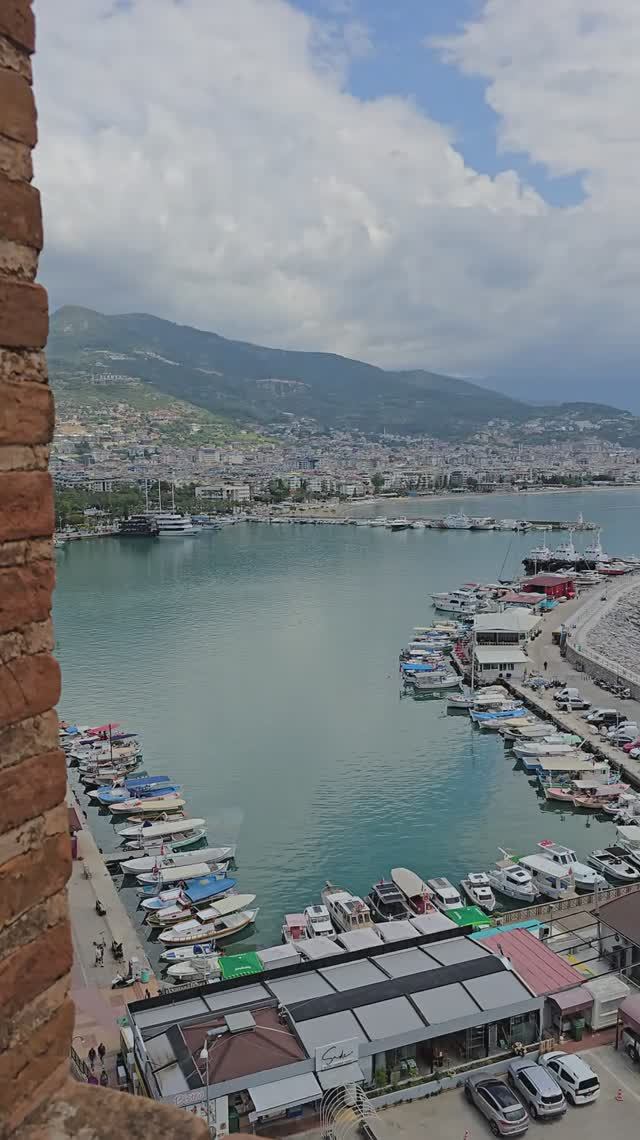 В крепости города Аланья, Турция