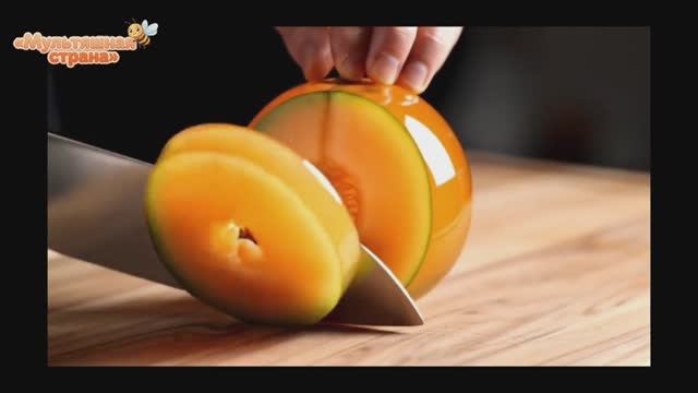 АСМР. Резка стеклянной еды.