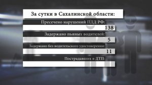 Сводка Госавтоинспекции Сахалинской области за 25 марта