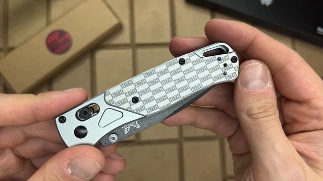Нож РЕПЛИКА Benchmade 535 KITH CUSTOM - ОБЗОР!