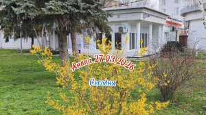 Анапа Сегодня 27.03.2026