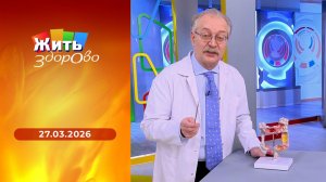 Жить здорово! Выпуск от 27.03.2026
