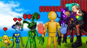 КАКОЙ POPPY PLAYTIME БЕССМЕРТНЫЙ? МАЙНКРАФТ ИСПЫТАНИЯ МОБОВ ПАППИ ПЛЕЙТАЙМ