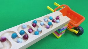 😱 Большая Гонка Шариков и Машинок!