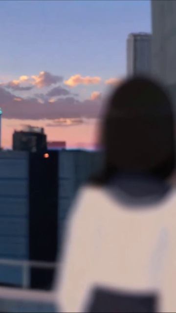 Нежные мгновения заката #аниме #школа #романтика