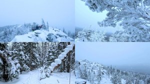 Национальный парк Таганай -3 часть. Зимний маршрут сквозь белую тайгу, горные тропы и зимнюю тишину.