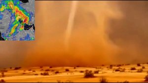 26.03.2026 Торнадо, грозы и ливни на Ближнем Востоке