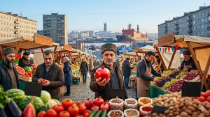 Азербайджанские торгаши, построившие рынок в мурманском сквере, до сих пор не понесли наказания!