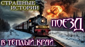 ПОЕЗД В ТЕПЛЫЙ КРАЙ. Мистика Страшные Истории на ночь Поездатые Ужасы Мистические Апокалипсис Поезда