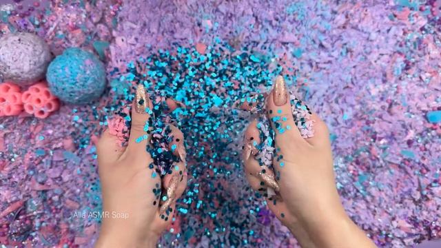  АСМР Мыло  Компиляция  Хруст мыла  Мыльные розы  Oddly satisfying ASMR