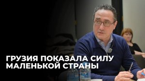 Эксперт: Грузия показала миру, что маленькая страна может отстоять свои интересы
