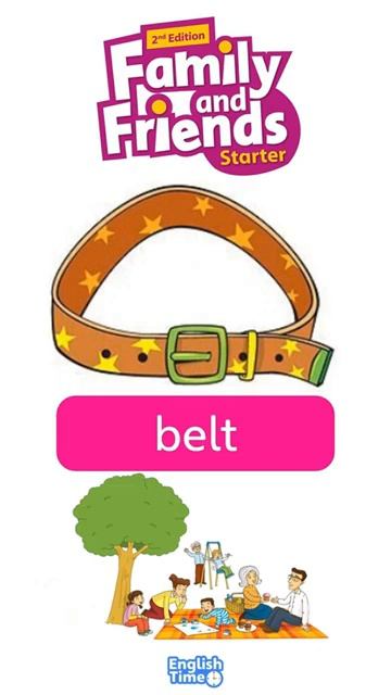 Oxford Family and Friends Level Starter Clothes Vocabulary