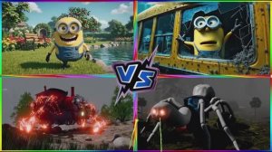 ПАРОВОЗ МУТАНТ ТОМАС 🚂 ПРОТИВ ДОБРОГО ПОЕЗДА И МОНСТР МИНЬОНЫ! 💥 КТО ПОБЕДИТ? МУЛЬТИК БАТТЛ