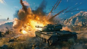 World of Tanks Blitz (Amx 57) Почти Мастер 🎖️