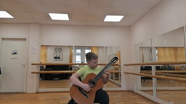 Бурлеска козлов, этюд мертц