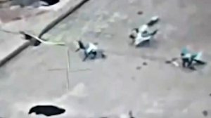 Российский БПЛА взорвал крышу с десятком дронов-ждунов ВСУ