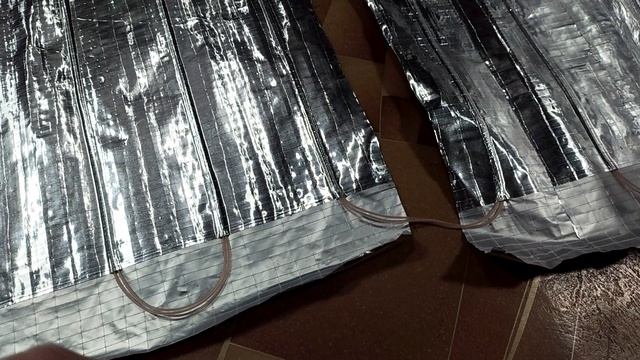 Теплый пол Фольгомат мелодия тепла как не допустить пересечения витков