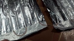 Теплый пол Фольгомат мелодия тепла, как не допустить пересечения витков