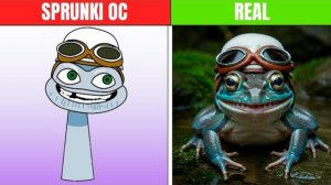 НОВЫЙ СПРУНКИ КРЕЙЗИ ФРОГ 🐸🕶️🤯!!! ЛЯГУШКА КРЕЙЗИ ФРОГ В РЕАЛЬНОЙ ЖИЗНИ, SPRUNKI OC INCREDIBOX! 🙀