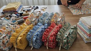 ЭТУ косметичку с рюшами шьют ВСЕ! Сошьёшь за 10 минут