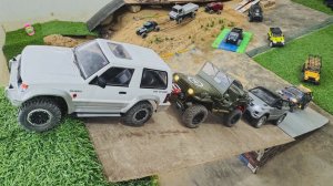 Новые испытания радиоуправляемых автомобилей.