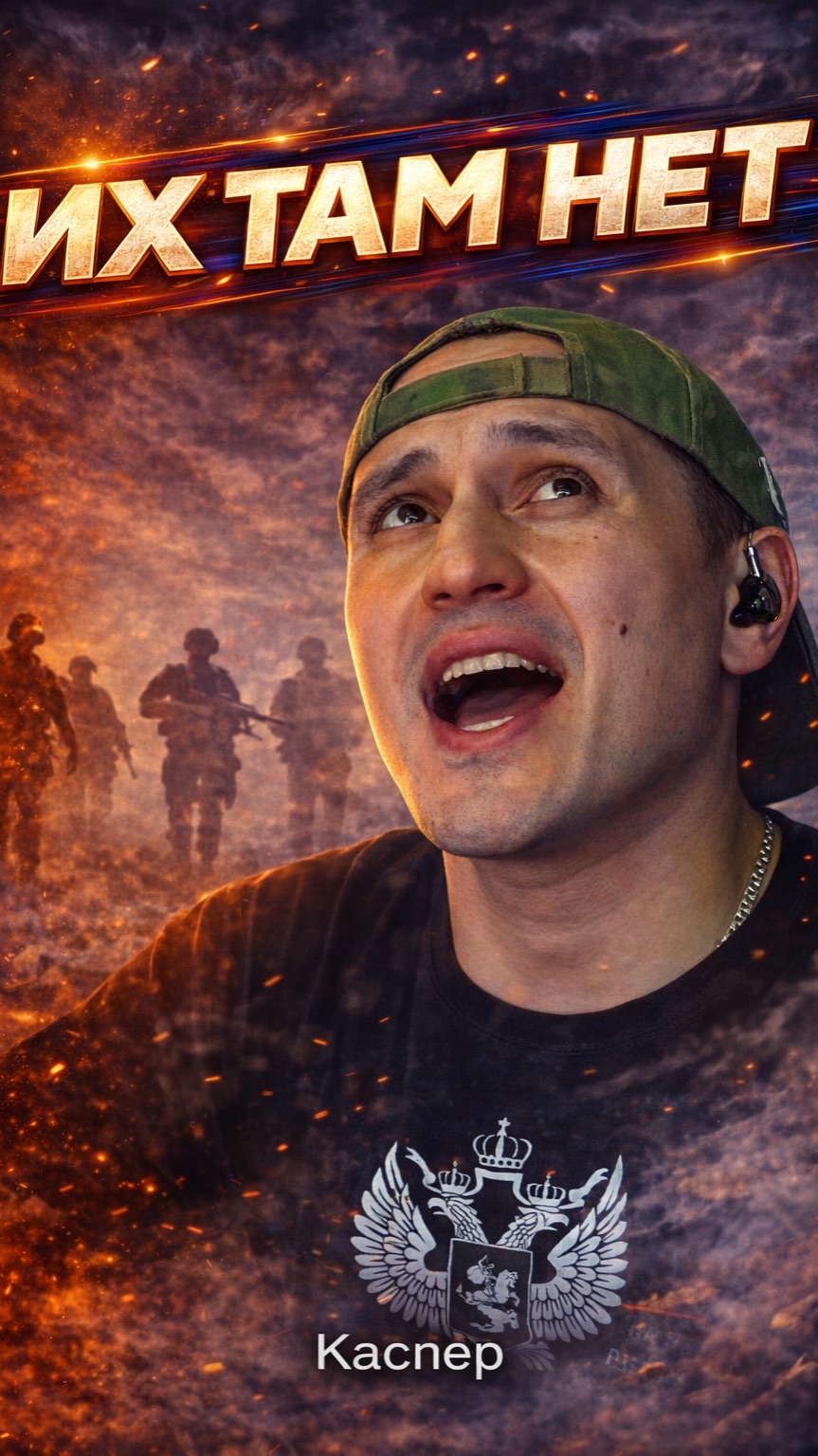 cover Их Там Нет - Каспер. Артём КАЛЬЯНОВ