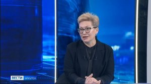 Гость студии — директор библиотеки имени Молчанова-Сибирского Лариса Сулейманова