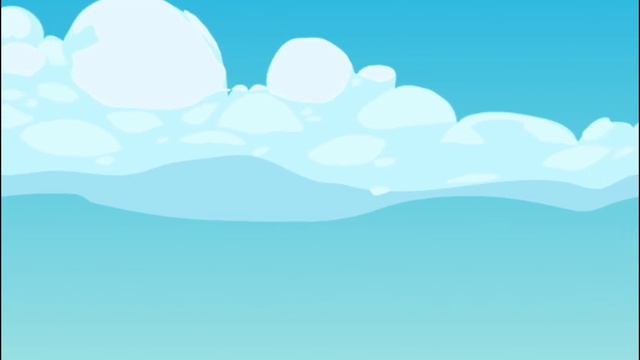 Разные облака в небе