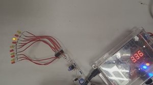 Простая электронная рулетка.