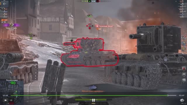 Игра в Танки, советский Танк Т-43 бой -4. Битвы, смотреть бои и сражения на танках, просмотр видео,