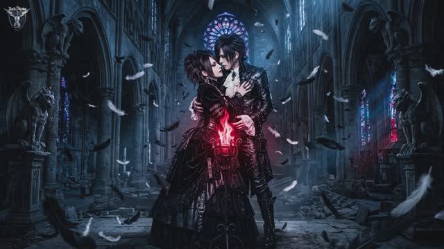 «мой японских трек в стиле (Visual Kei). песня (Готика нашей любви) на русский