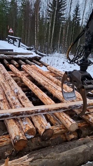 Подготовка и установка прогонов первой секции моста!