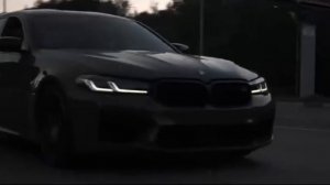 BMW M5 F90 URBAN GREEN_4K CAR MUSIC VIDEO