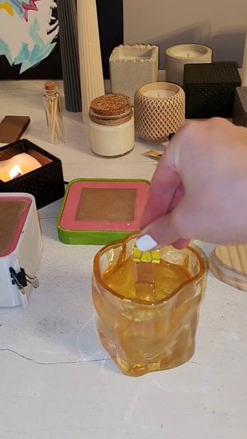 Секрет идеальной гладки свечи 🤫#свечи #мастеркласс #diy #хобби #обучение #своимируками #воск
