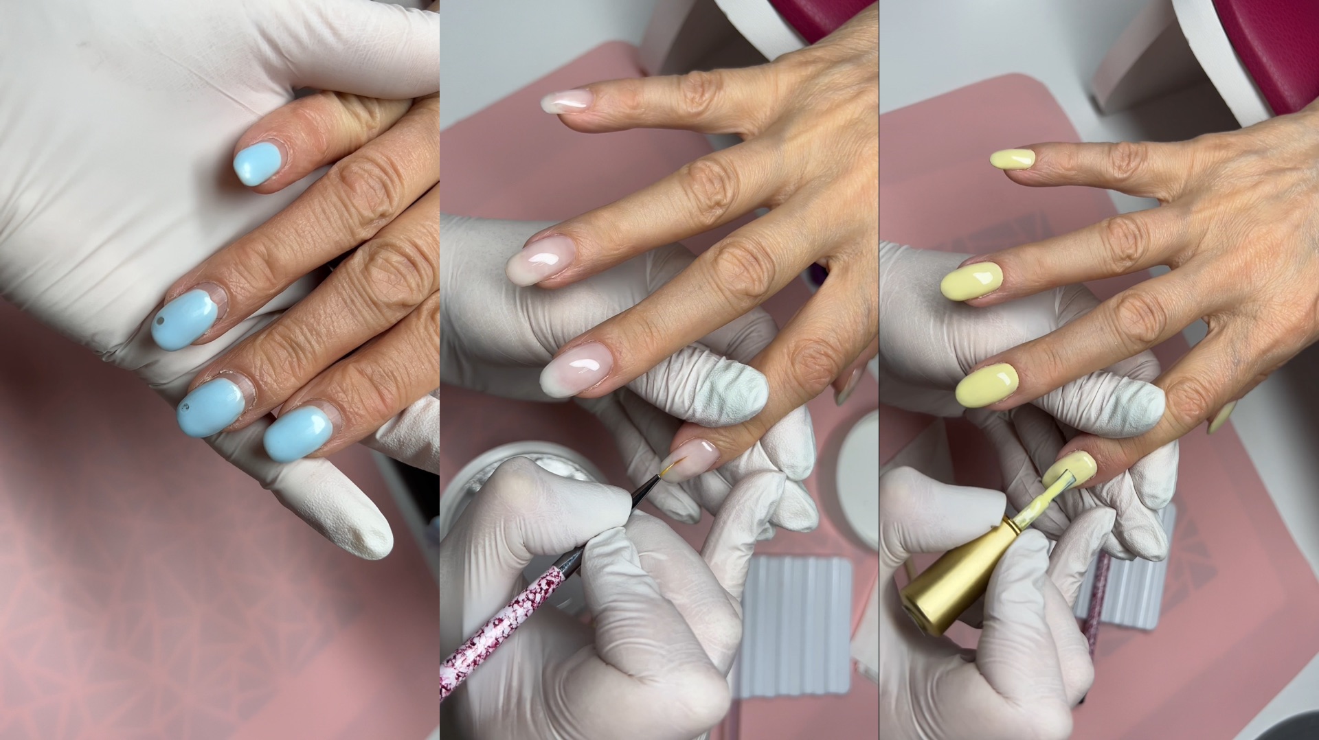 Укрепление гелем/Покрытие 