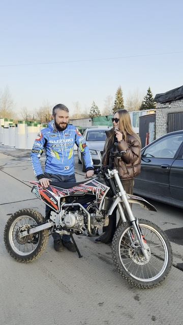 Рады показать вам нашу гордость — кастомный питбайк SPRMOTORS MINICROSS V2 MAX.