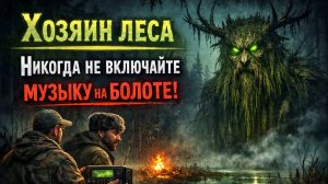 Хозяин леса. Никогда не включайте музыку на болоте! История про тайгу, лес. Рассказы слушать