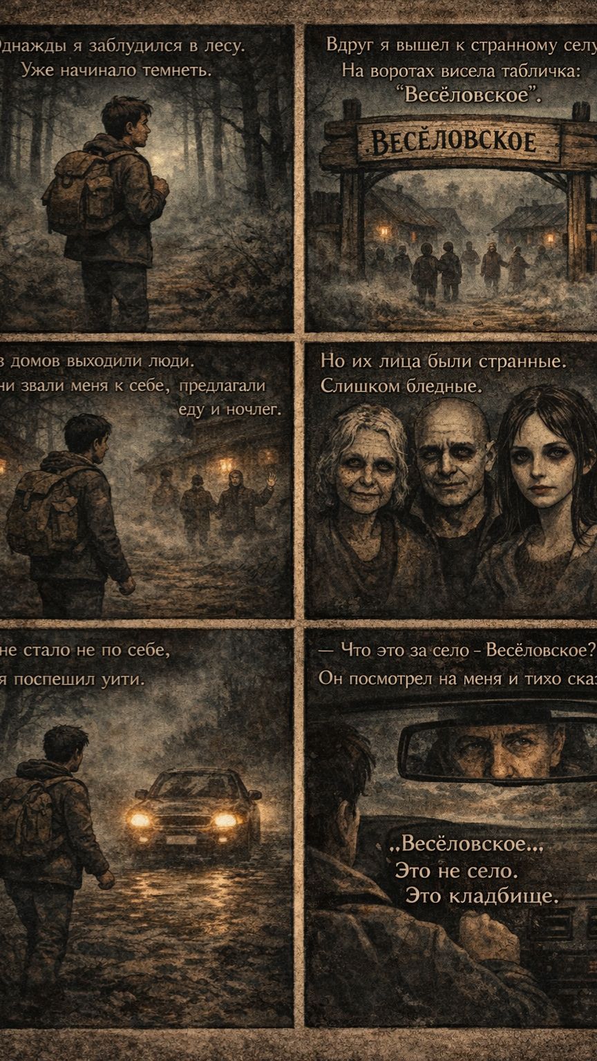 👁️Не заходи в это село #мистика #хоррор #страшныеистории