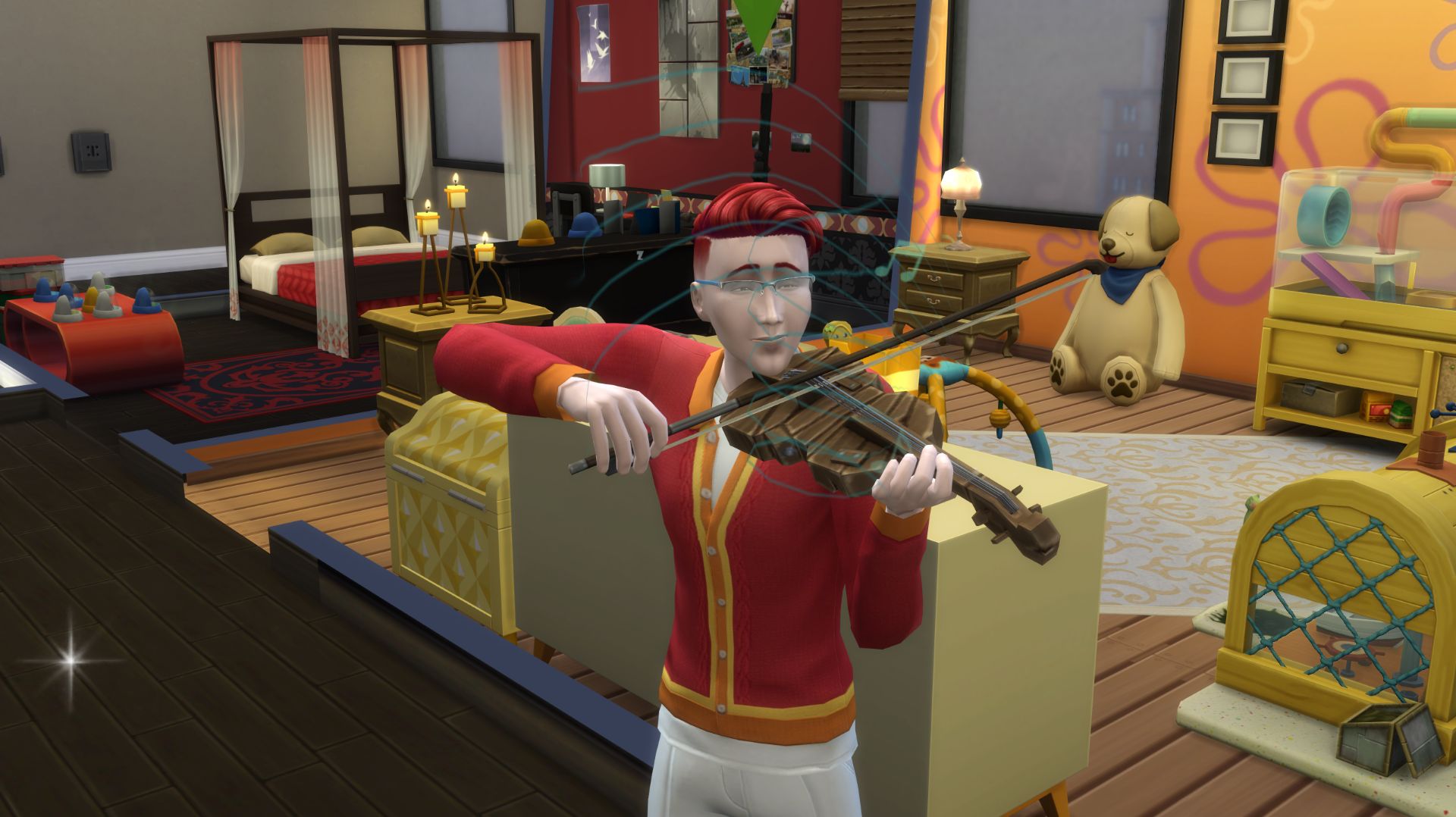 Not So Berry. The Sims 4. Красный №13. День рождение наследницы и Реда.