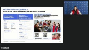Урок №1. Роль Движения Первых в развитии единого воспитательного пространства в России