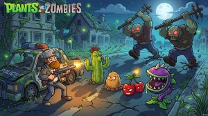 Зомби против растений PvZ-2 Plants vs Zombies ПвЗ Растения против Зомби