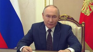 Владимир Путин по видеосвязи открыл здание Азербайджанского театра в Дербенте.