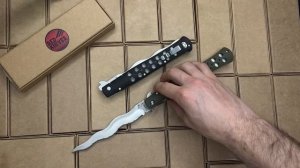 Нож РЕПЛИКА Cold Steel Ti Lite 6 Kris LTW - ОБЗОР!