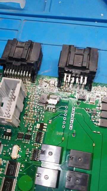 Отчёт о ремонте блока комфорта калина