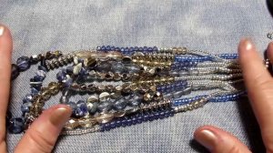 186. Распаковка. Колье, серьги от Premier Designs.