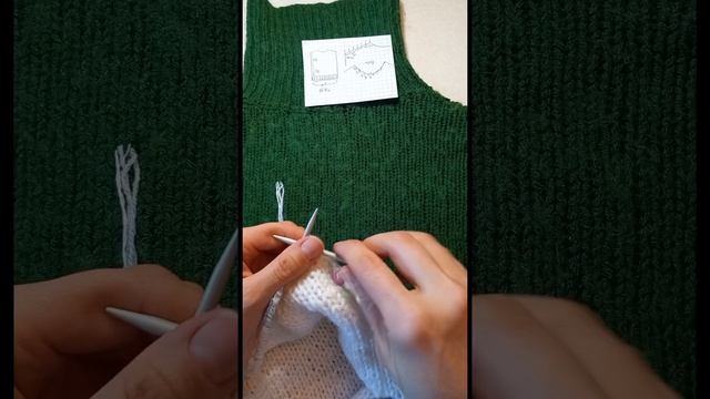 Новый свитерок! Просто, быстро и понятно. ❤️